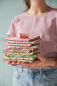 Preview: Tilda Patchwork Stoff Baumwolle - Wallflower - Janice Red